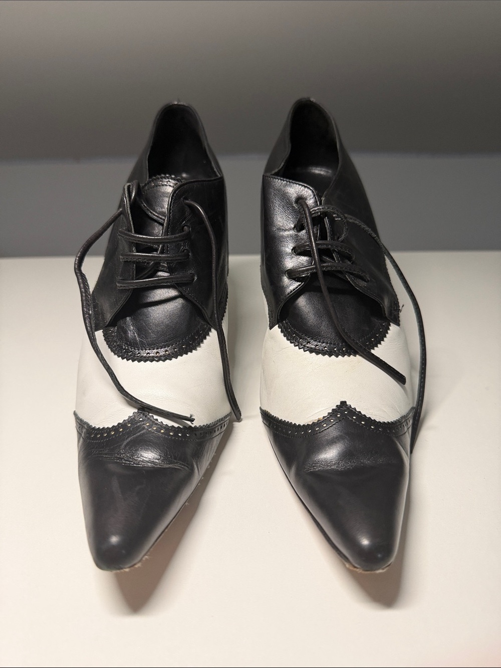 Vintage Cacharel Spectator Pumps
